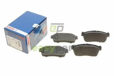 Колодки гальмівні (передні) Chevrolet Cruze 00-08/Subaru Justy 07-/Suzuki Ignis 00-/Nissan Pixo 09- BOSCH 0986424695
