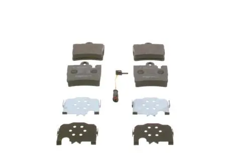 Колодки гальмівні (задні) MB S-class (W220/C215) 98-06 BOSCH 0986424830