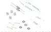 Комплект пружинок колодок ручника Hyundai Elantra/Accent II 1.3-2.0 90-06 QUICK BRAKE 1050813 (фото 2)