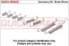 Комплект пружинок колодок ручника Volvo C70/S80/XC90/S60 01-14 QUICK BRAKE 1050832 (фото 1)
