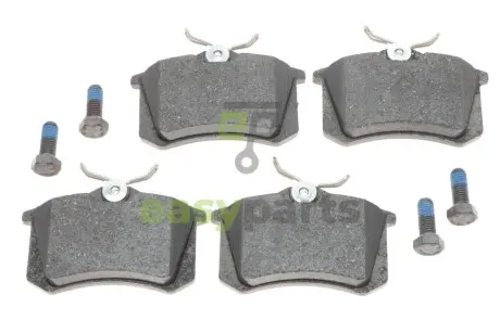 Колодки гальмівні (задні) VW Golf/Passat 83-02 (TRW) (87.6x52.9x16) ATE 13046028862