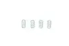 Комплект пружинок колодок ручника VW T5 03-/BMW 3 (E46)/5 (E60)/X5 (E53)/X6 (E71) 96-17 QUICK BRAKE 1050841 (фото 2)