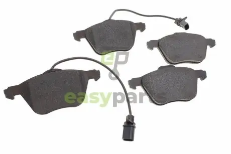 Колодки гальмівні (передні) Ford Galaxy 95-06/Seat Alhambra/VW Sharan 95-10/VW T4 90-03 (+датчики) BOSCH 0986424777