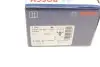 Колодки гальмівні (передні) Audi 100/A6/A8 91-02 (з датчиком) BOSCH 0986424689 (фото 14)
