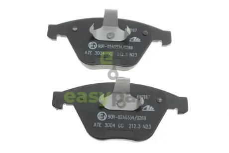 Колодки гальмівні (передні) BMW 5 (E60)/6 (E64)/7 (E65) 01- ATE 13046071672