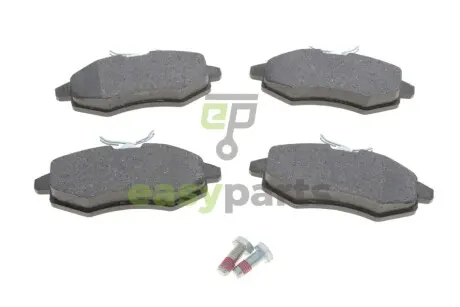 Колодки гальмівні (передні) Citroen C2 03-12/Citroen С3 02- (Trw) Delphi LP1716