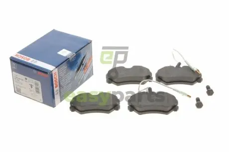 Колодки гальмівні (передні) Peugeot 405 87-96 BOSCH 0986492090