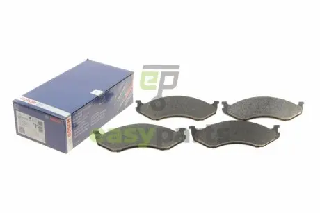 Колодки гальмівні (передні) Jeep Cherokee/Kia Carnival 84-01 (Kelsey-Hayes) BOSCH 0986424284