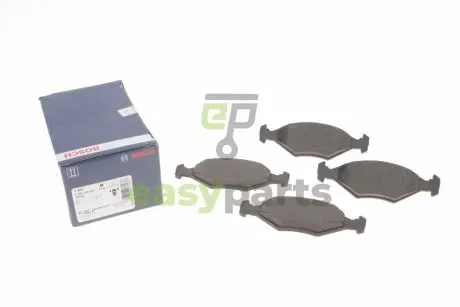 Колодки гальмівні (передні) Fiat Fiorino 1.3-1.6/1.7TD 88-01 BOSCH 0986424458