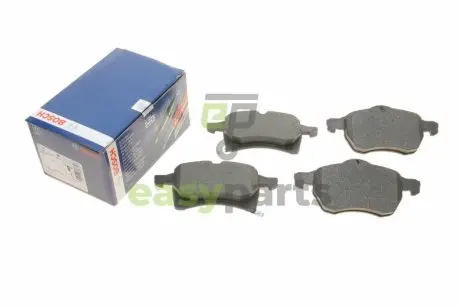 Колодки гальмівні (передні) Opel Astra G 98-09/Zafira A 99-05/Chevrolet Astra 02-11 BOSCH 0986424457