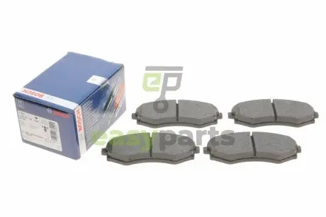 Колодки гальмівні (передні) Nissan 200SX/Maxima 88-00 BOSCH 0986461139