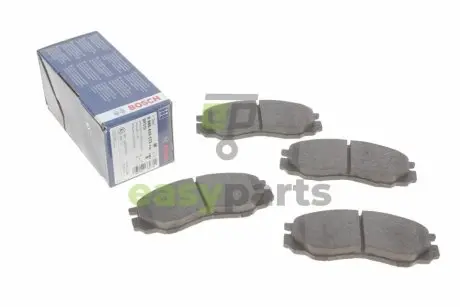 Колодки гальмівні (передні) Mitsubishi L200/L400 90-07 (Akebono) BOSCH 0986424572