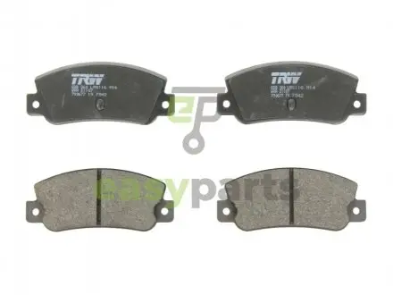 Колодки тормозные дисковые задние FIAT CROMA 86-96, LANCIA DEDRA 89-99 TRW GDB360
