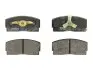 Комплект тормозных колодок, дисковый тормоз TRW GDB886 (фото 1)