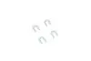 Комплект пружинок колодок ручника Mitsubishi Lancer/Galant 1.3-2.5 92- (Akebono) QUICK BRAKE 1050788 (фото 2)