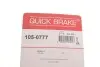 Комплект пружинок колодок ручника Renault Kangoo 97- (203,2x38,5) Lucas QUICK BRAKE 1050777 (фото 8)