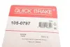 Комплект пружинок колодок ручника Toyota Corolla 97-02 QUICK BRAKE 1050797 (фото 8)