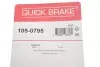 Комплект пружинок колодок ручника Daewoo Matiz/Chevrolet Matiz 0.8/1.0 98- (Daewoo) QUICK BRAKE 1050795 (фото 3)