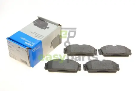 Колодки гальмівні (передні) Nissan Almera/Primera 1.5-1.8/1.5-2.2dCi 96-02 Delphi LP1435