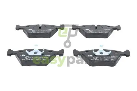 Колодки гальмівні (передні) BMW 3 (E36/E46) 92-06/5 (E34) 87-96/7 (E32) 87-94/Z3 (E36) 97-03 ATE 13046060332