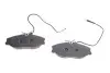 Колодки гальмівні (передні) Citroen Xsara/Peugeot 406 96-05 (Lucas-Girling) (з датчиками) BOSCH 0986424223 (фото 2)