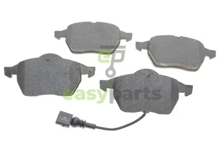 Колодки гальмівні (передні) Audi A3/TT/Seat Leon/Skoda Octavia/VW Golf 96-10 (+датчик) (Continental) Delphi LP1525