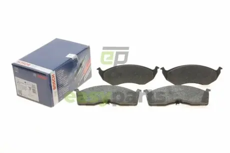 Комплект гальмівних колодок з 4 шт. дисків BOSCH 0986424363