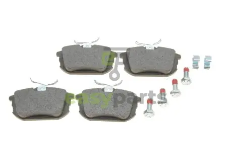 Колодки гальмівні (задні) Mitsubishi Carisma/Colt/Space Star/Volvo S40 95-12 (з датчиками) (Trw) Delphi LP1593