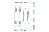 Комплект пружинок колодок ручника BMW 3 (E36)/Z3 (E36) 91-03 (Ate) QUICK BRAKE 1050708 (фото 1)