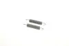 Комплект пружинок колодок ручника VW Caddy II/Golf II 88-04 QUICK BRAKE 1050681 (фото 5)