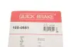 Комплект пружинок колодок ручника VW Caddy II/Golf II 88-04 QUICK BRAKE 1050681 (фото 9)