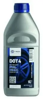 Гальмівна рідина DOT4, 1L HELLA 8DF 355 360-021
