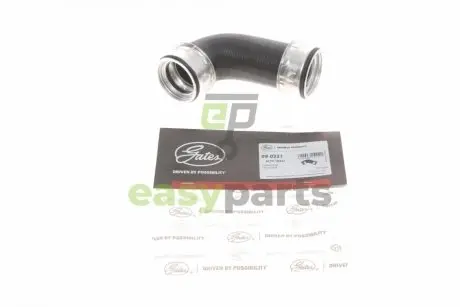 Патрубок інтеркулера (задній) (R) VW Caddy 1.9TDI 03- Gates 09-0221