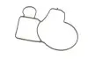 Помпа води BMW 5 (F10/F11)/7 (F01-04)/X5 (E70)/X6 (E71/E72) 2.0d-3.0d 09- N57/M57 SKF VKPC 88303 (фото 5)