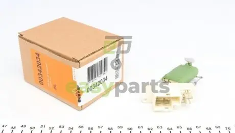 Реостат пічки Opel Astra F/G/Vectra A 1.2-2.5 NRF 342034
