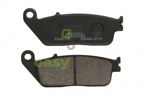 Фото гальмівна колодка (диск) FERODO FDB664EF Гальмівна колодка (диск) FERODO FDB664EF