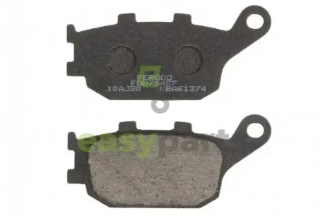 Фото гальмівна колодка (диск) FERODO FDB754EF Гальмівна колодка (диск) FERODO FDB754EF