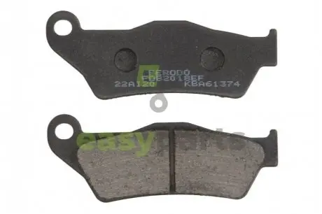 Фото гальмівна колодка (диск) FERODO FDB2018EF Гальмівна колодка (диск) FERODO FDB2018EF