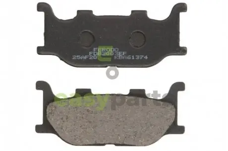 Фото гальмівна колодка (диск) FERODO FDB2003EF Гальмівна колодка (диск) FERODO FDB2003EF