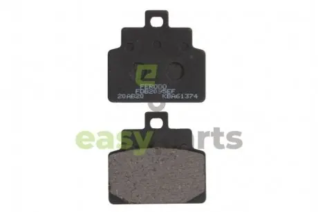 Фото гальмівна колодка (диск) FERODO FDB2095EF Гальмівна колодка (диск) FERODO FDB2095EF