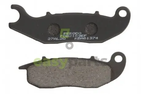 Фото гальмівна колодка (диск) FERODO FDB2169EF Гальмівна колодка (диск) FERODO FDB2169EF