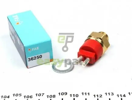 Датчик увімкнення вентилятора MB 190 (W201)/(W124) 81-93 (2 конт.) (100-95°C) FAE 36250