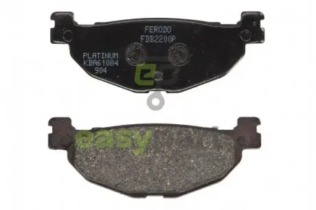 Фото гальмівна колодка (диск) FERODO FDB2200P Гальмівна колодка (диск) FERODO FDB2200P