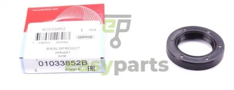Сальник хвостовика КПП VW T4 2.5 TDI 95-03 (25x40x7) CORTECO 01033852B