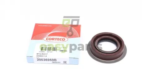 Сальник півосі (R) Fiat Ducato 1.9D (32x50x11.8) CORTECO 20036959B
