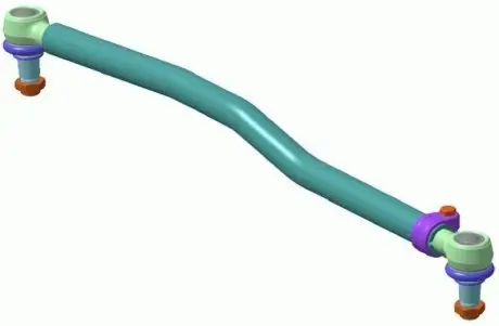 Кермова тяга продольна LEMFORDER 19904