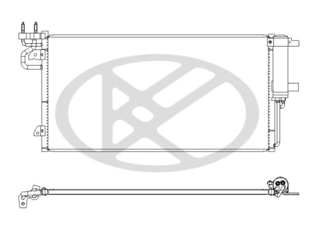 Радіатор кондиціонера KOYORAD CD320914