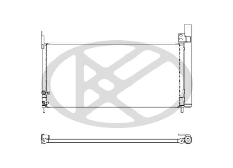 Радіатор кондиціонера KOYORAD CD010420M