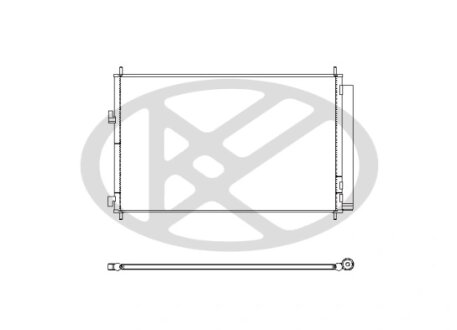 Радиатор кондиционера KOYORAD CD010372M