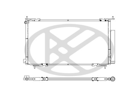 Радиатор кондиционера KOYORAD CD080282M